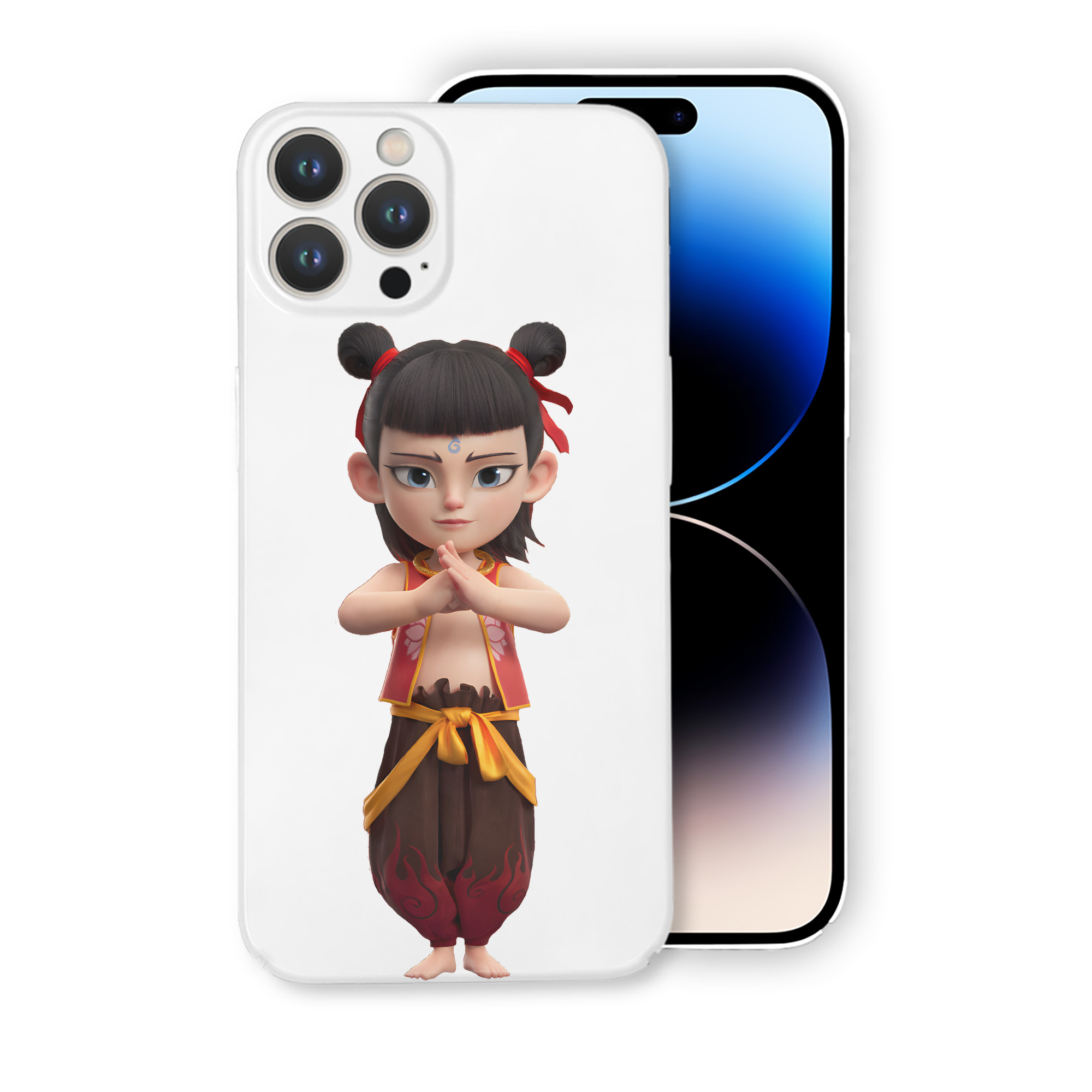 （画像用） Ne Zha 2 ナタ 魔童の大暴れ 【iPhone 14シリーズ対応】ハードケース